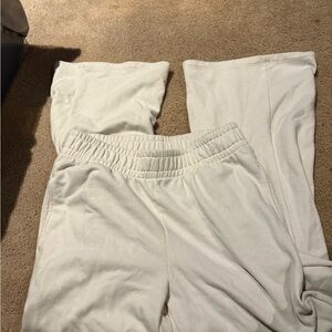Cozy Cream Lounge Pants